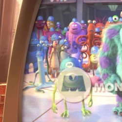 monsters inc centerpieces Monsters Baby Shower Diaper Cake