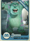 Sulley's scare card (front)