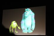 Monsters University Concept Art with Sulley