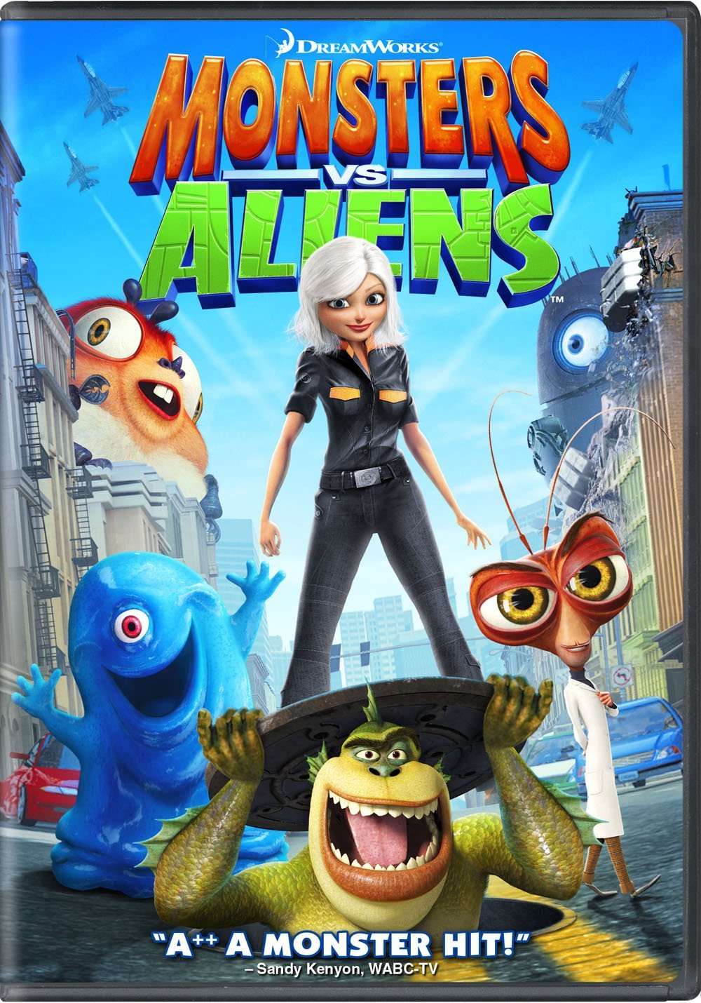 Monsters vs. Aliens (DVD) | Monsters vs. Aliens Wiki | Fandom