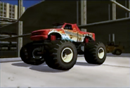 Destroyer as it appears in Monster Jam and Monster Jam: Urban Assault