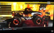 Black El Toro Loco in Monster Jam Steel Titans