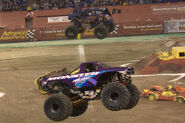 Ditto, winning racing against Ryan Anderson in Son-uva Digger.