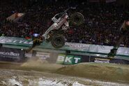 Metal Mulisha competing in Monster Jam World Finals XVIII.