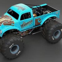 whiplash monster truck toy