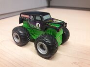 "Pop-topping" Grave Digger toy, released in Burger King kids meals in 2009