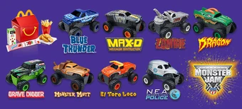 mcdonald's monster jam toys 2019
