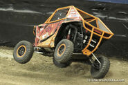 Red El Toro Loco speedster in the East Coast #MoreMonsterJam tour