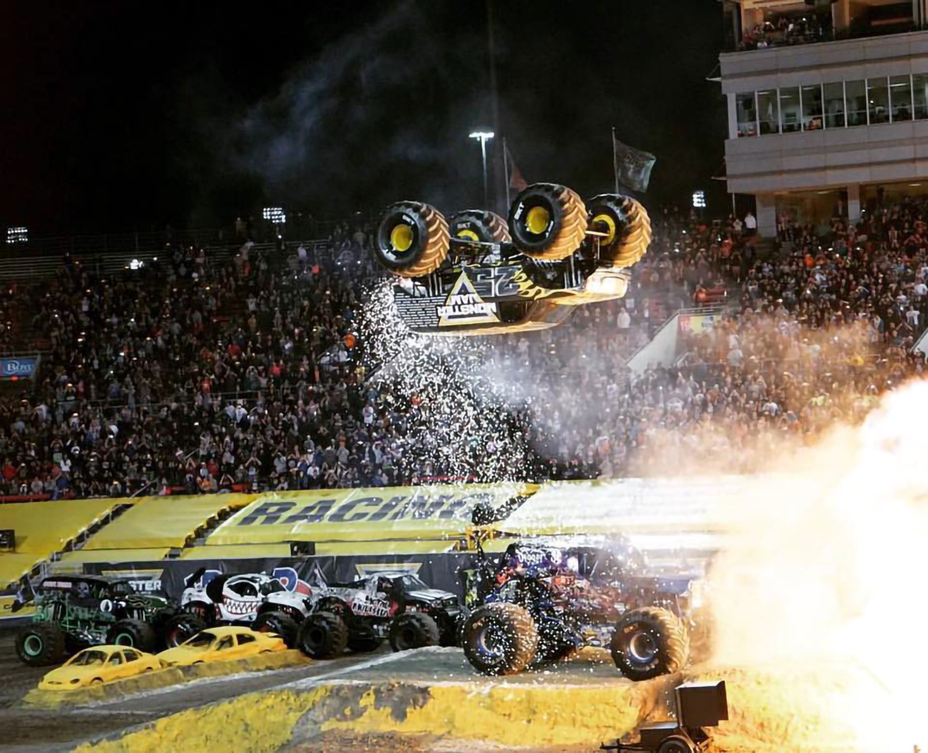 Big, fast and loud trucks return with Monster Jam at Spokane Arena