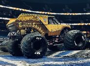 Jeff Souza's Earth Shaker on Wrecking Machine chassis, circa 2023.