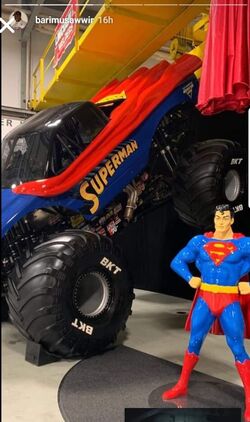 monster truck superman