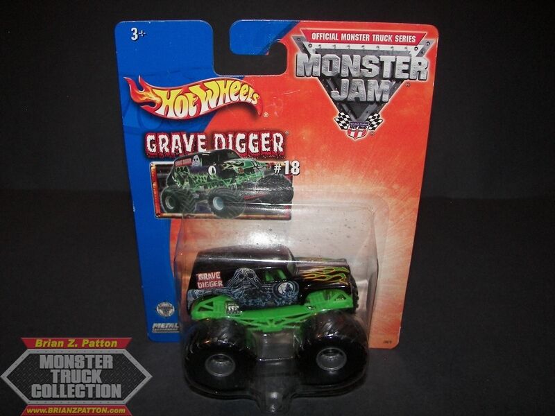 1:24 Scale Hot Wheels Monster Jam Oversized: Grave Digger Red