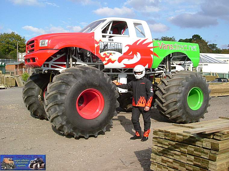 Red Dragon Monster Truck Rides