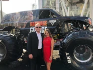 At the Rampage World Premiere.