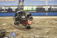 Soldier Fortune Black Ops Speedster used exclusively in the Monster Jam Triple Threat Series.