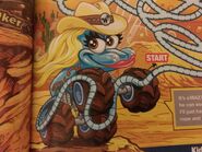 Whiplash in Monster Jam Truckin' Pals.