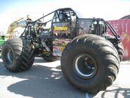 Batman's new chassis at World Finals X, March 2009.