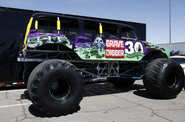 Grave Digger 11 ride truck with 30th anniversary scheme.