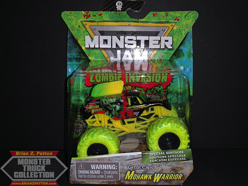 mohawk monster truck toy