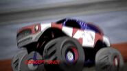 Concept art from the cancelled Marvel Monster Trucks Live show.