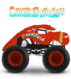 Hot Wheels - Monster Trucks - Circuit accidenté