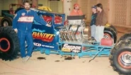 Blue Ribbon Bandit mud dragster.