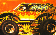 An early design for Inferno, featuring an unused logo.