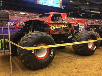 gunslinger monster truck toy