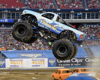 hooked monster truck toy