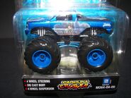 Blue Van Helsing Carolina Crusher toy.