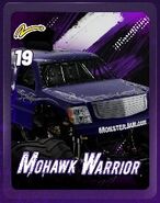 Purple Mohawk Warrior in Monster Jam Showdown.