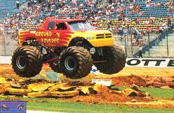 Ground pounder deals monster truck