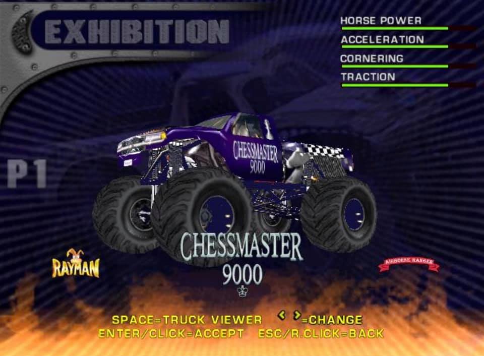 Chessmaster 9000, Monster Trucks Wiki