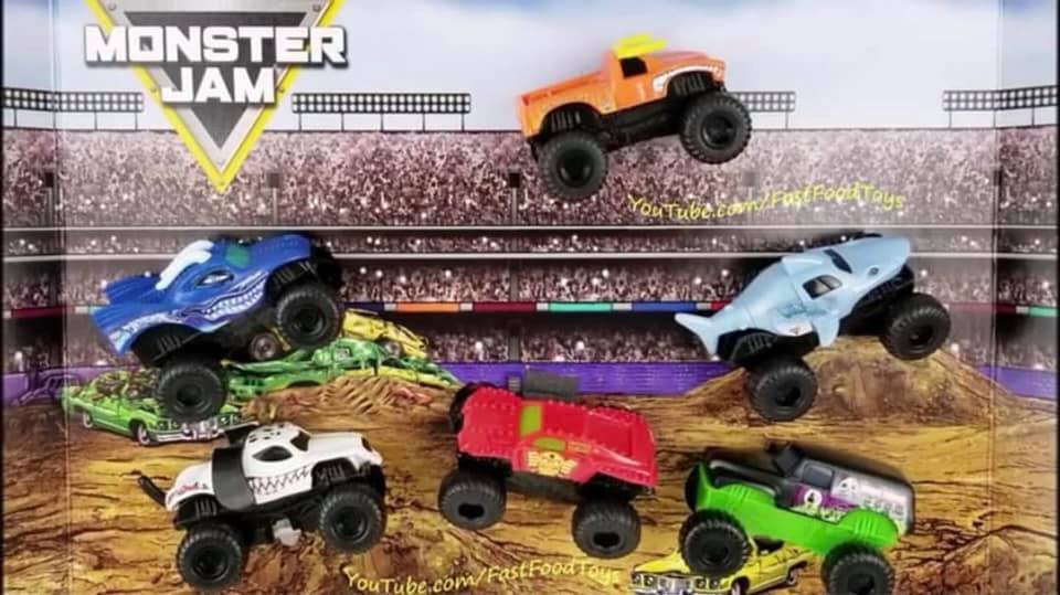 Mcdonalds monster jam toys hotsell
