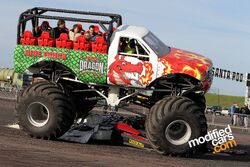 Red Dragon Monster Truck Rides