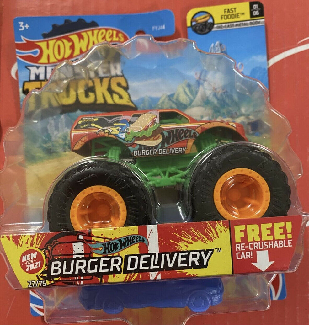 Hot Wheels Burger Delivery Monster Trucks Wiki Fandom