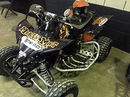Monster Mutt Rottweiler ATV, used exclusively in the Monster Jam Triple Threat Series.