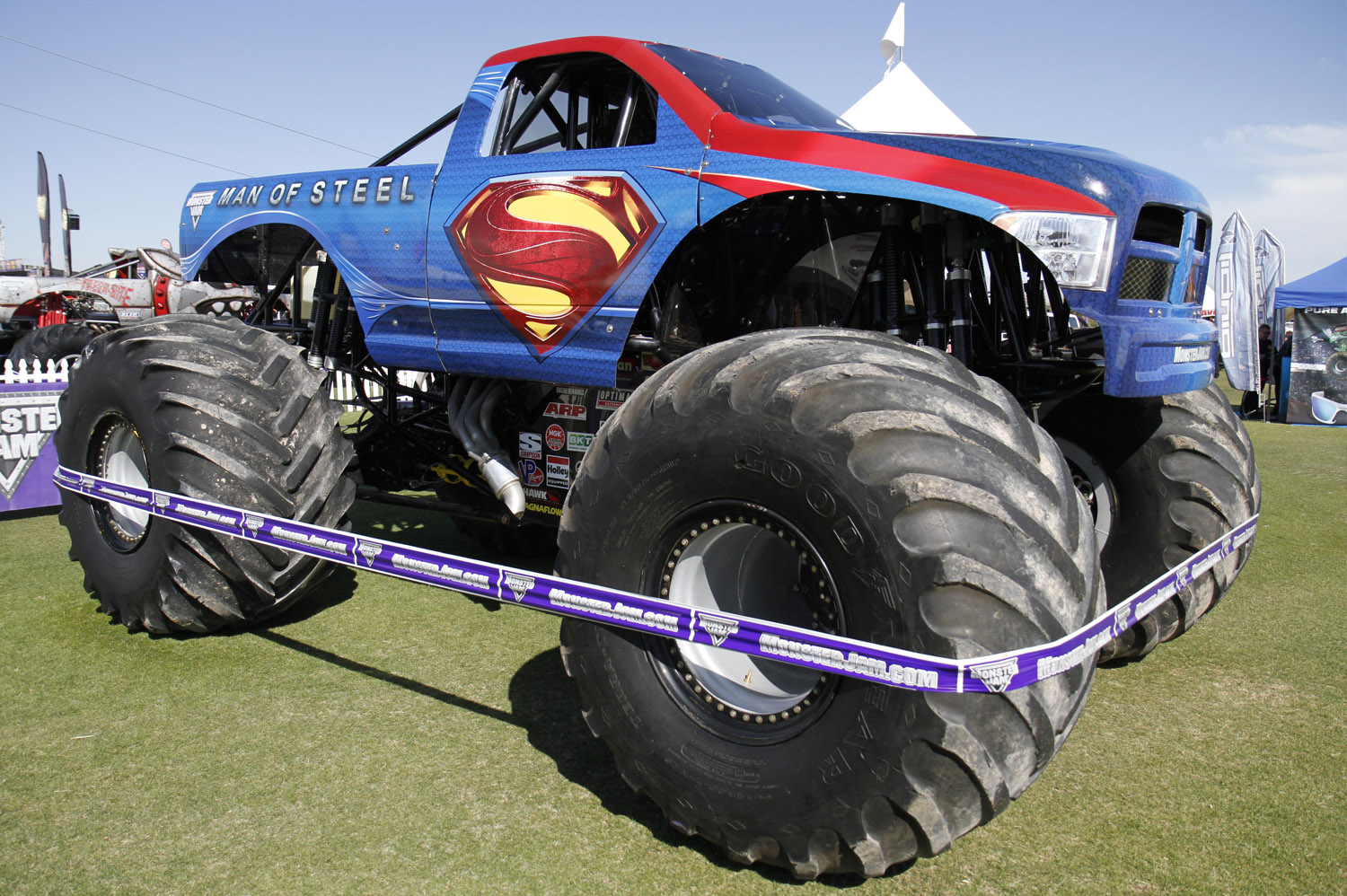 monster trucks superman