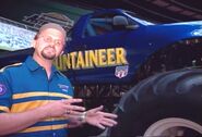 Robby Gray with Mountaineer, circa 2000.
