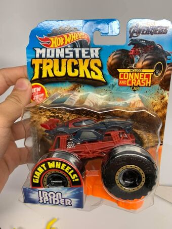 hot wheels spiderman monster truck