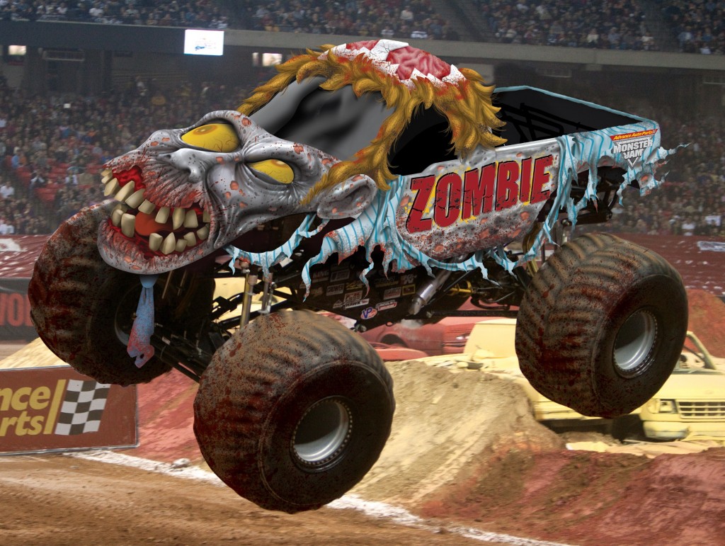 zombie monster truck female drivers