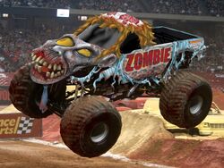 Zombie Monster Jam Truck