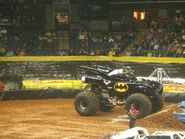 Batman making its debut in Charlotte, January 2006.