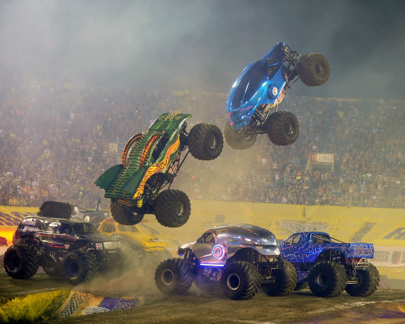 Track prep was critical for the 2023 Monster Jam World Finals as