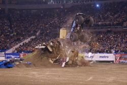 Monster Jam Freestyle Orlando FL 2008, Monster Jam Orlando 2008 Freestyle, By MonsterTruckinatorTV