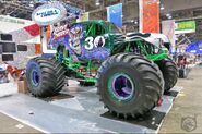 Grave Digger at SEMA 2012.