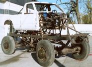 Excaliber "Racer" under construction, circa 1990.