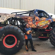 Stone Crusher with Charlie Pauken driving, circa 2021.