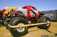 The Felon at the Monster Jam World Finals 17 pit party.