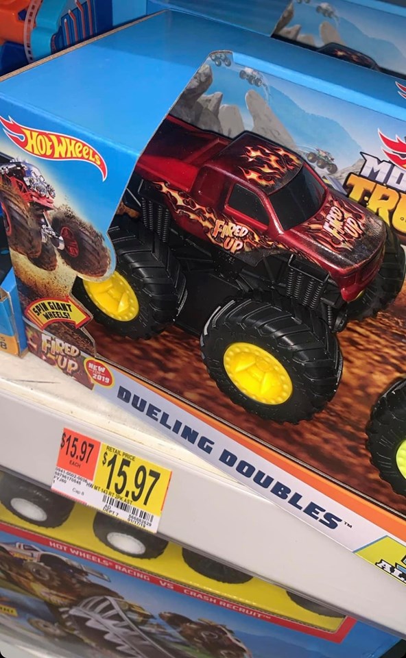 hot wheels monster trucks all fired up